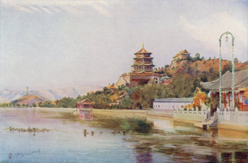 Pekin, Pawilon Późnej Cesarzowej, Pałac Letni autorstwa Thomas Hodgson Liddell