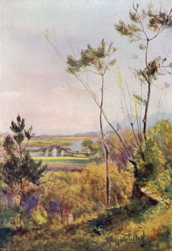 Most w Kwangfoong autorstwa Thomas Hodgson Liddell