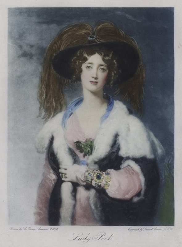 Pani Peel autorstwa Thomas Lawrence