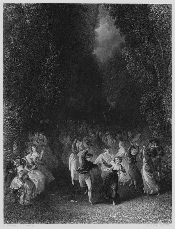 Fete Champetre, ze zdjęcia w Galerii Vernon autorstwa Thomas Stothard