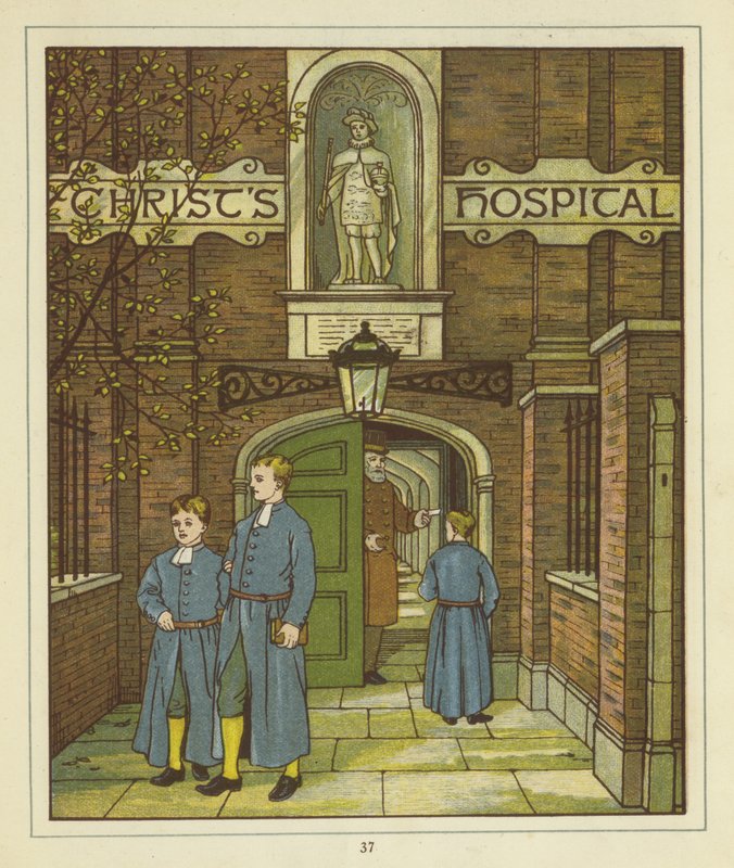 Szpital Chrystusa w Greyfriars autorstwa Thomas Crane