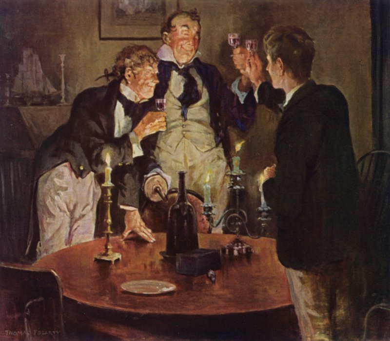 Dombey i syn autorstwa Thomas Fogarty
