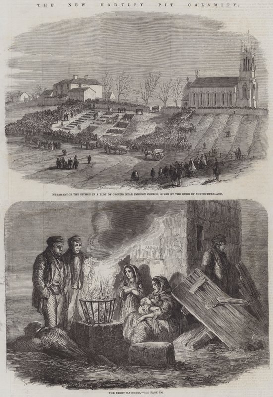 Nowa katastrofa Hartley Pit autorstwa Thomas Harrington Wilson