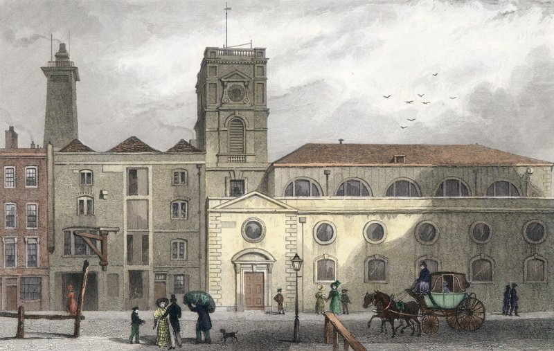 St Olave, Tooley Street, Londyn autorstwa Thomas Hosmer Shepherd