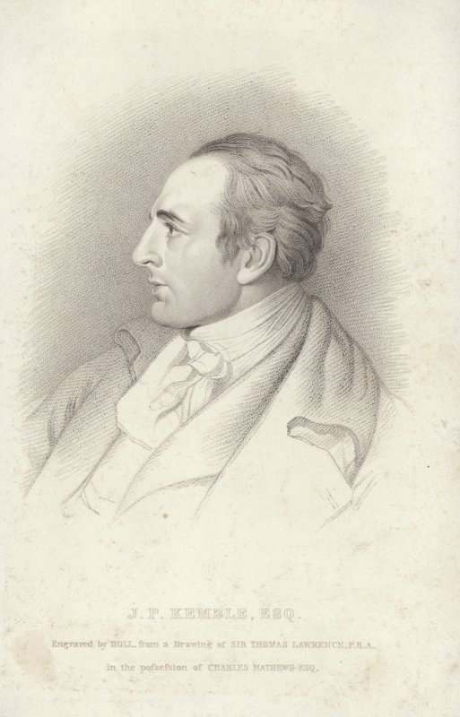 John Philip Kemble autorstwa Thomas Lawrence
