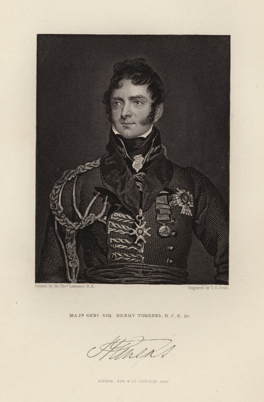 Generał dywizji Sir Henry Torrens autorstwa Thomas Lawrence