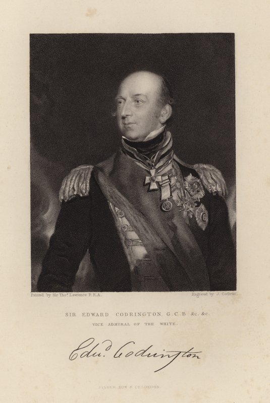 Sir Edward Codrington autorstwa Thomas Lawrence