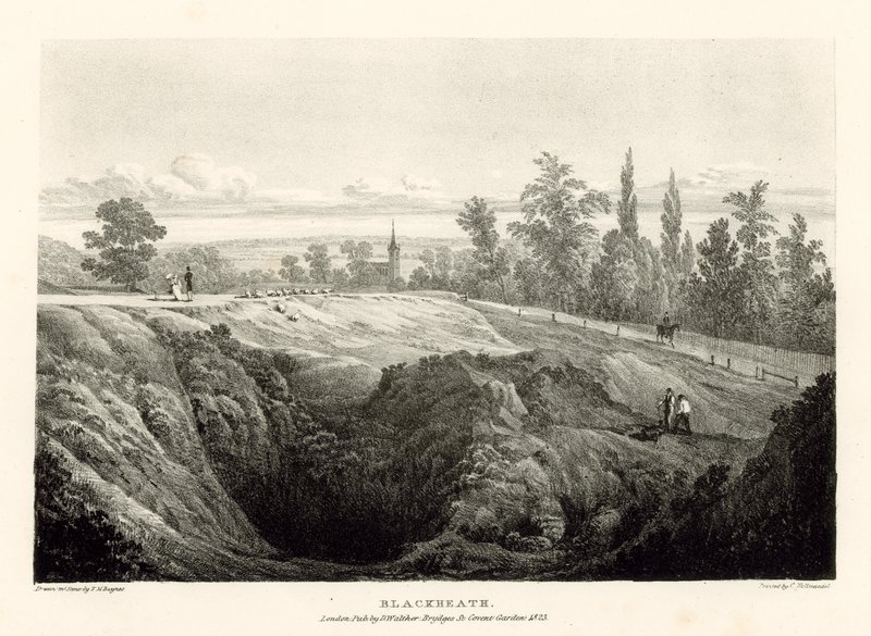 Blackheath, Londyn autorstwa Thomas Mann Baynes