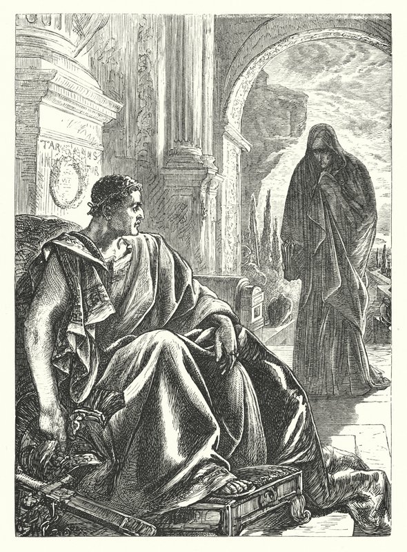 Sybilla Kumejska (rycina) autorstwa Thomas Morten