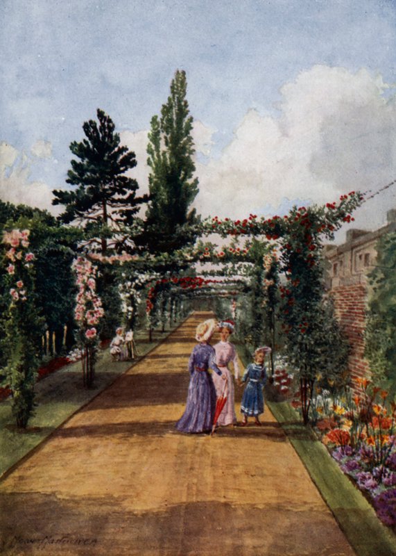 Kew Gardens: Różaniec (kolor lito) autorstwa Thomas Mower Martin
