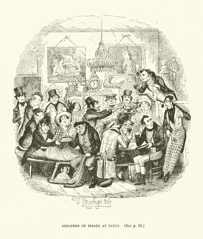 Ilustracja do Valentine Vox (grafika) autorstwa Thomas Onwhyn