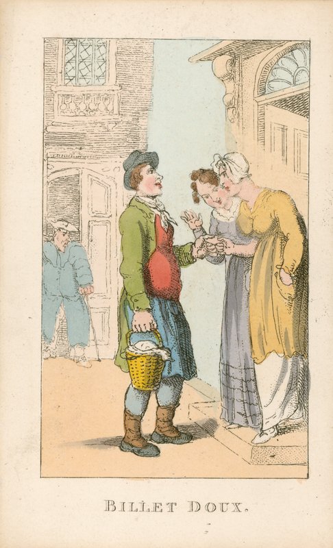 Bilet miękki autorstwa Thomas Rowlandson