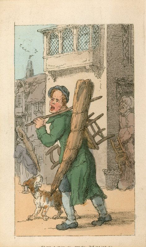 Krzesła do naprawy autorstwa Thomas Rowlandson