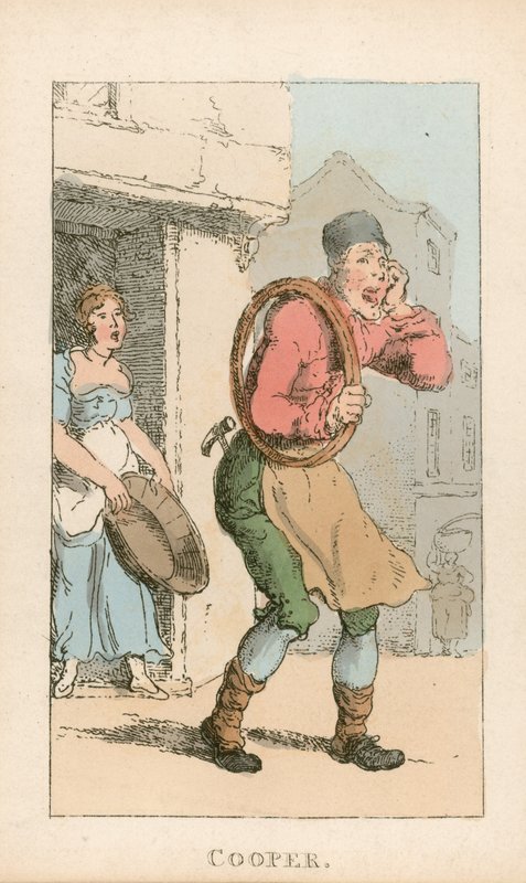 Cooper autorstwa Thomas Rowlandson