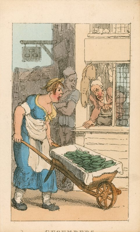 Ogórki autorstwa Thomas Rowlandson