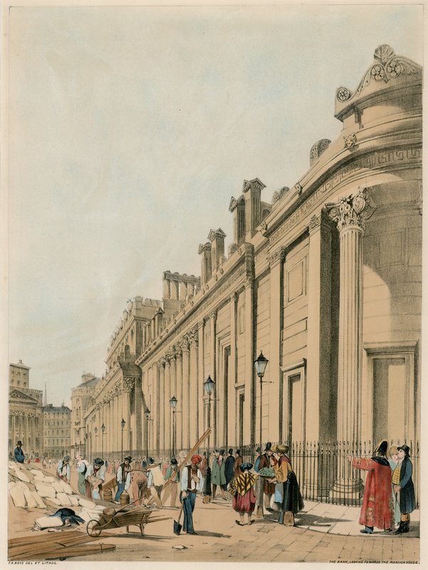 Bank Anglii autorstwa Thomas Shotter Boys