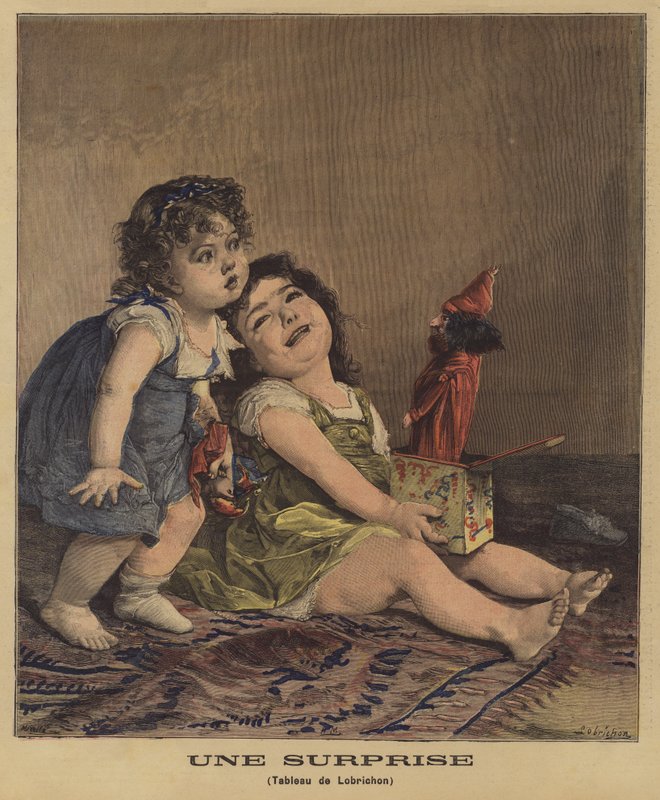 Niespodzianka autorstwa Timoleon Marie Lobrichon