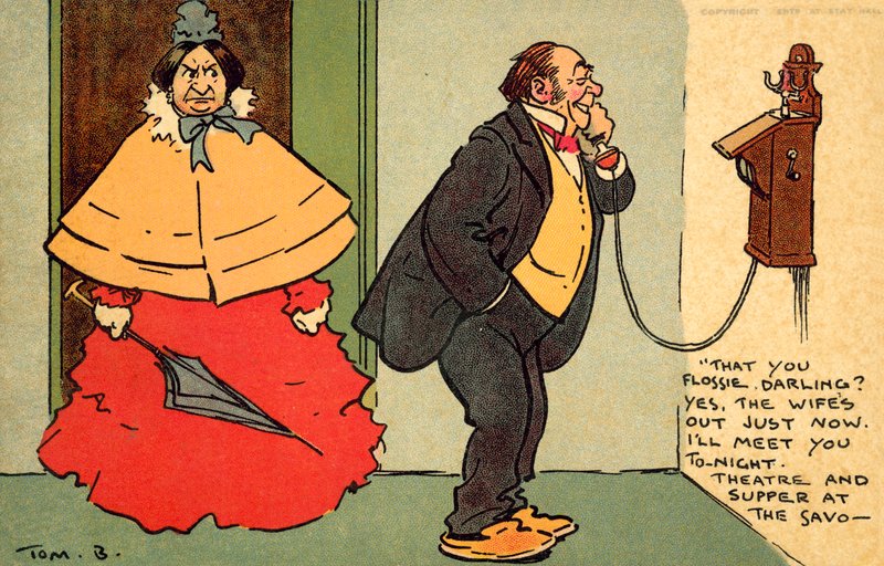 Teatr i Wieczerza w Sabaudii (chromolitho) autorstwa Tom Browne