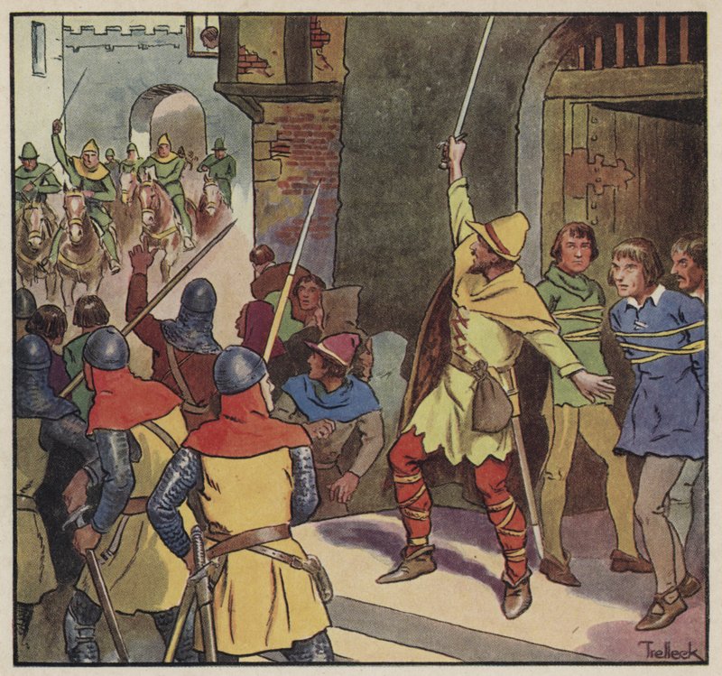 Robin Hood i jego Merry Men autorstwa Trelleek