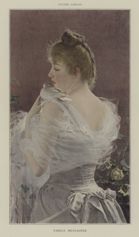 Fidele Messagere autorstwa Vittorio Matteo Corcos