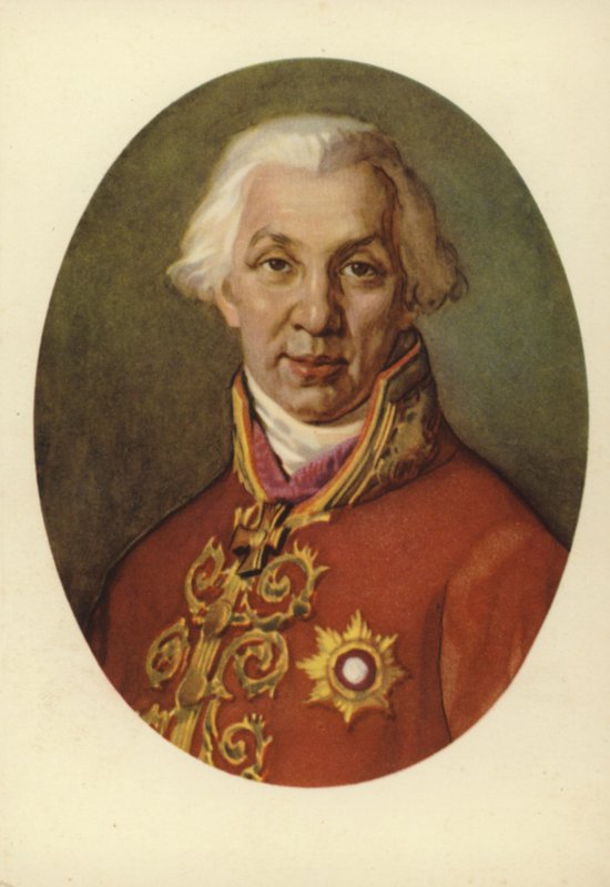 Gavrila Derzhavin, rosyjska poetka autorstwa Vladimir Lukich Borovikovsky
