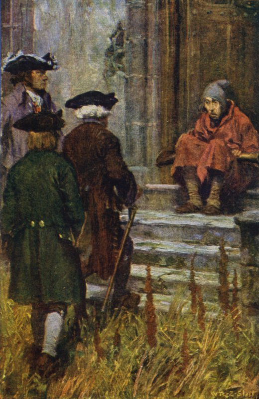 Ilustracja do porwania (kolor lito) autorstwa W.R.S. (after) Stott