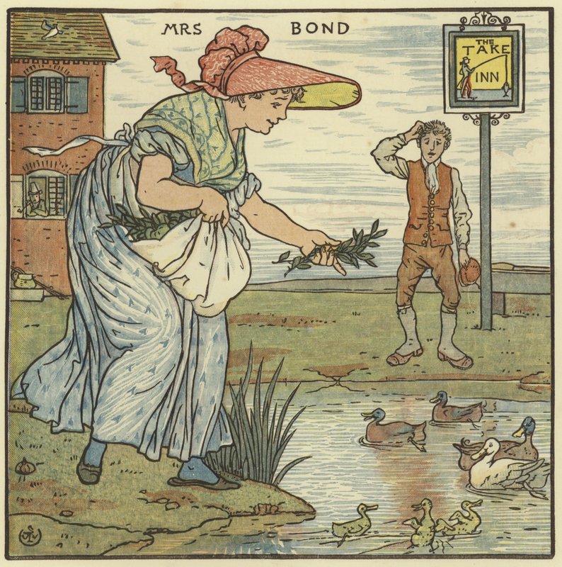 Pani Bond autorstwa Walter Crane