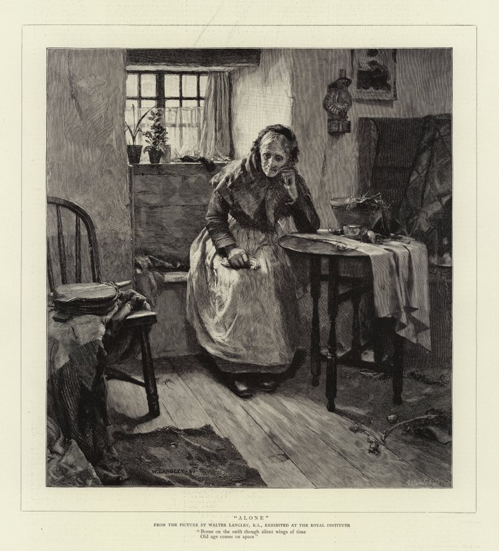 Sam autorstwa Walter Langley