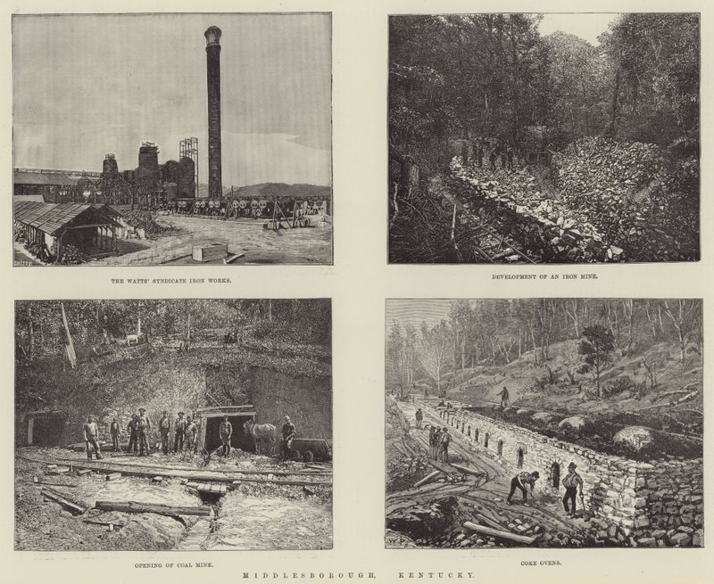 Middlesborough, Kentucky autorstwa Walter Paget