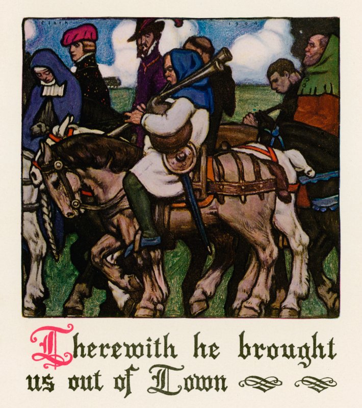 Chaucer: Opowieść przeoryszy autorstwa Walter Appleton Clark