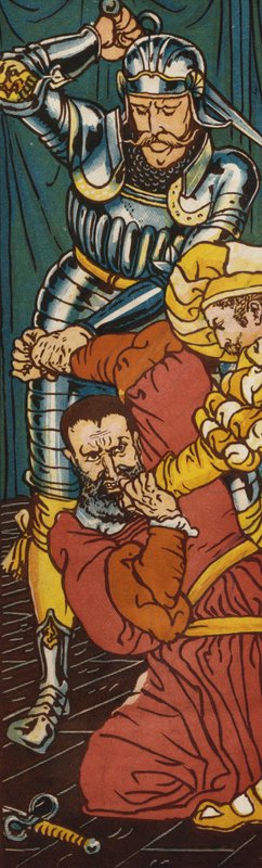 Sinobrody (kolor lito) autorstwa Walter Crane