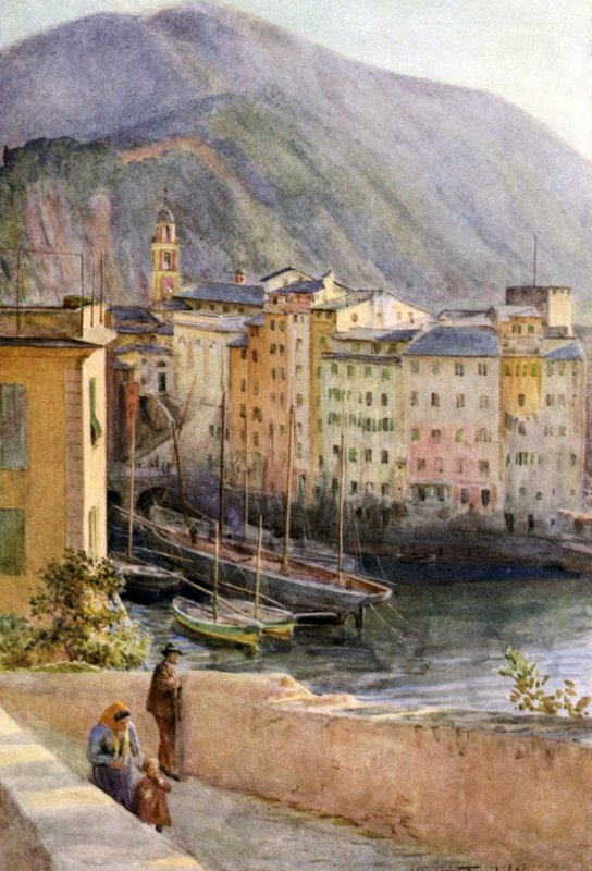 Port, Camogli autorstwa Walter Frederick Roofe Tyndale
