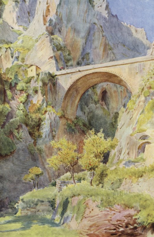 Pont St Louis (kolor lito) autorstwa Walter Frederick Roofe Tyndale
