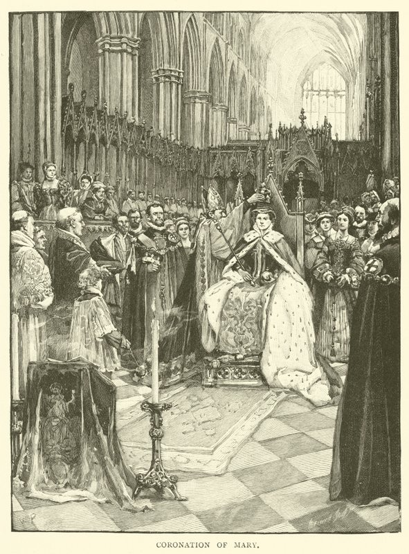Koronacja Marii autorstwa Walter Paget