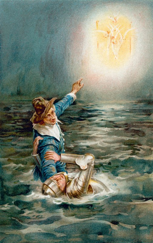 Bracie, widzę Bramę. autorstwa Walter Stanley Paget