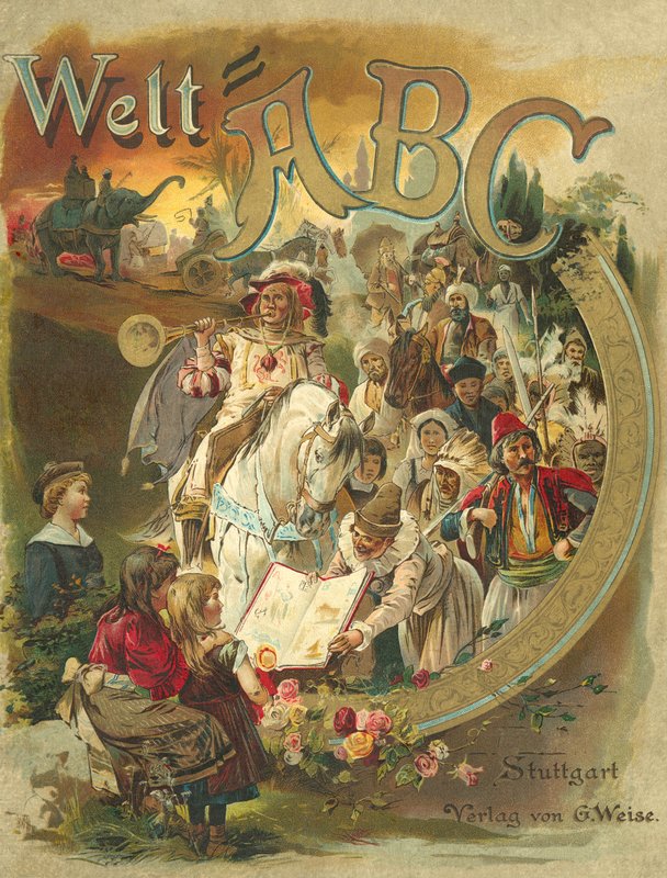 Ściąg ABC (chromolitho) autorstwa Walter Zweigle