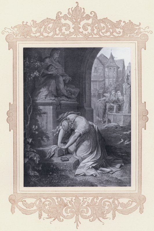 Gretchen, Mater Dolorosa (członkowie) autorstwa Wilhelm von (after) Kaulbach