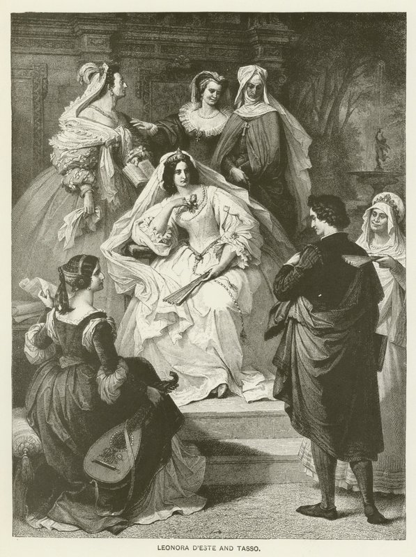 Leonora dEste i Tasso autorstwa Wilhelm von Kaulbach