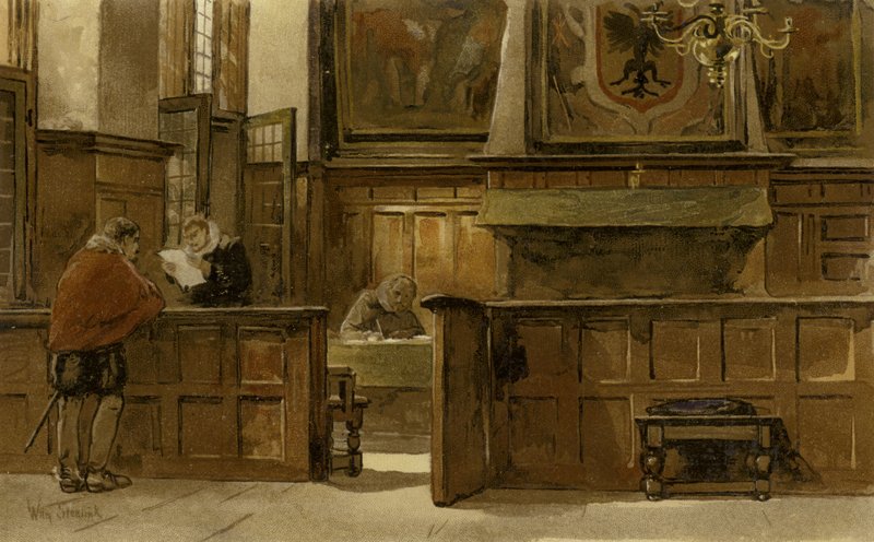 Sala Rady ratusza, Naarden, 1603 autorstwa Willem II Steelink