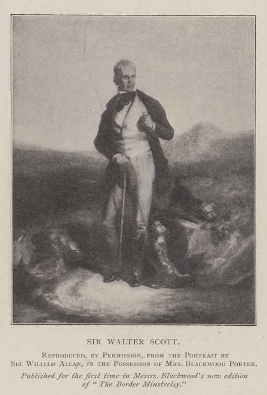 Sir Walter Scott autorstwa William Allan