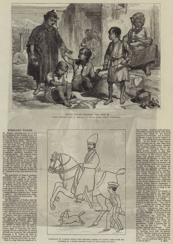 Wojna afgańska autorstwa William Crimea Simpson