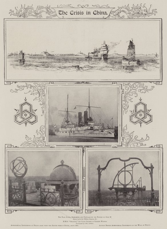 Kryzys w Chinach autorstwa William Crimea Simpson