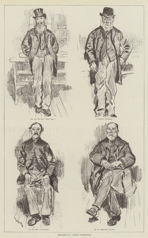 Szkice w londyńskim warsztacie autorstwa William Douglas Almond