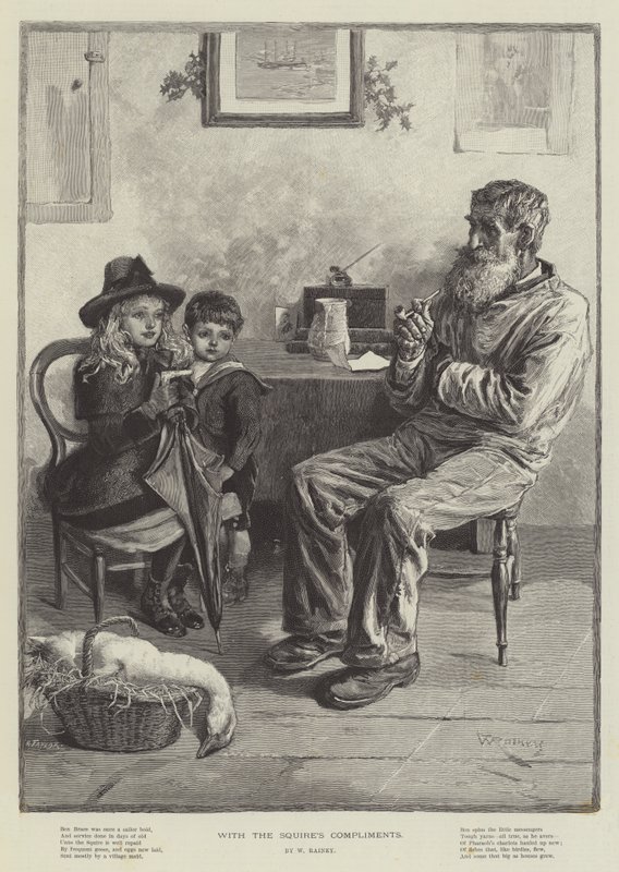 Z komplementami dziedzica autorstwa William Rainey