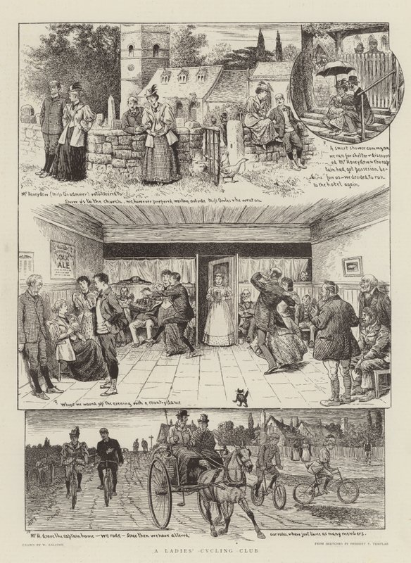 Klub Kolarski Kobiet autorstwa William Ralston