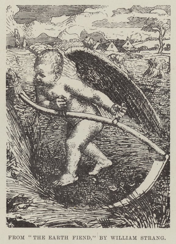 Diabeł ziemi autorstwa William Strang