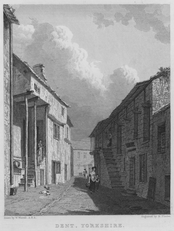 Dent, Yorkshire (grawerowanie) autorstwa William (after) Westall