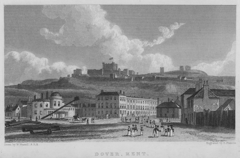 Dover, Kent (grawerowanie) autorstwa William (after) Westall