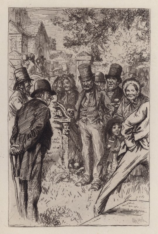 Nieodgadniony, bezfusowy Wratch (grawerunek) autorstwa William Brassey (after) Hole