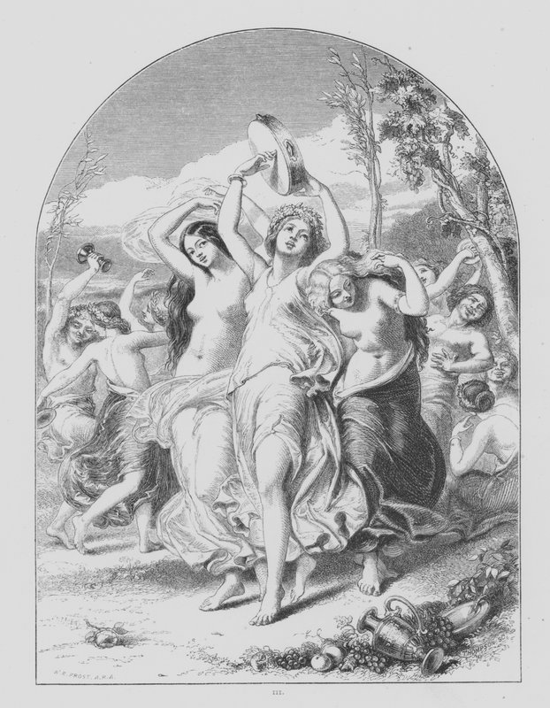 John Milton, L’Allegro (grafika) autorstwa William Edward Frost